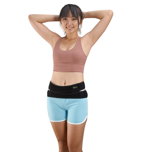 Womens Neoprene Sweat Slimming waist bandage support purple lumbar protection belt